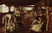 Tom roberts The Golden Fleece oil painting artist